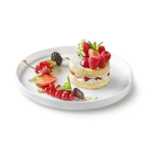 Тарілка Bormioli Rocco Grangusto з високим бортом 21 см біла (410714MDF121990) - фото 2