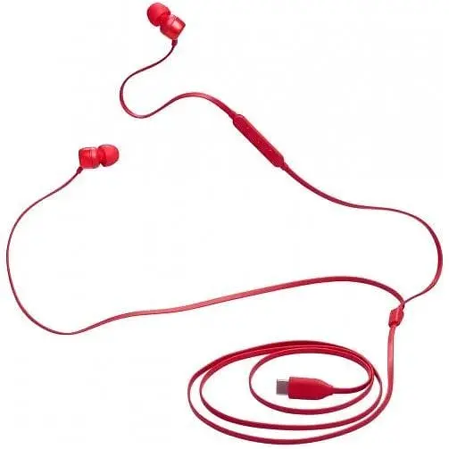 Навушники провідні юсб JBL T310C USB-C (JBLT310CRED) червоні JBLT310CRED - фото 4