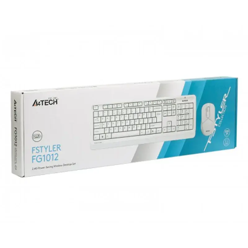 Комплект A4Tech FG1012 Wireless White (4711421970952) - фото 6