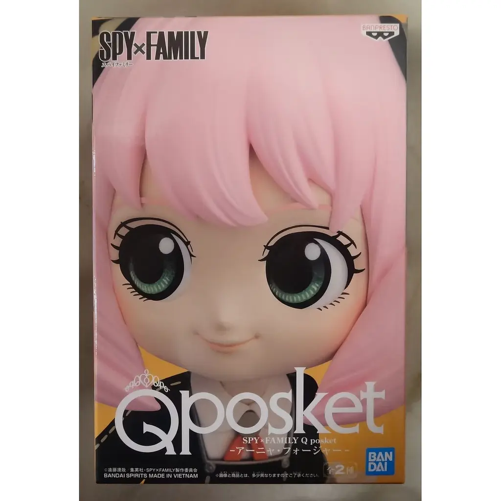 Фігурка Bandai Spirits Q posket Сім'я шпигуна Аня Форджер Spy Family Anya Forger B 15 см QP SF AF B 15 - фото 3