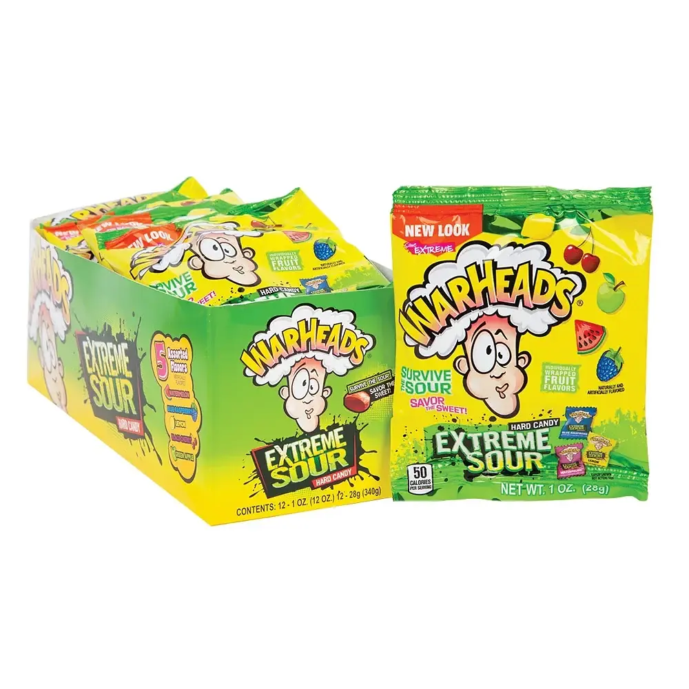 Льодяники Warheads Extreme Sour Hard Candy 28г - фото 8