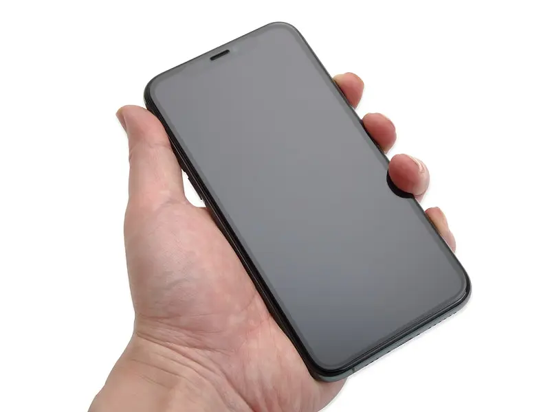 Скло Blueo Full 3D Stealth Series for iPhone 11 Pro Max/XS Max Front Black - фото 8