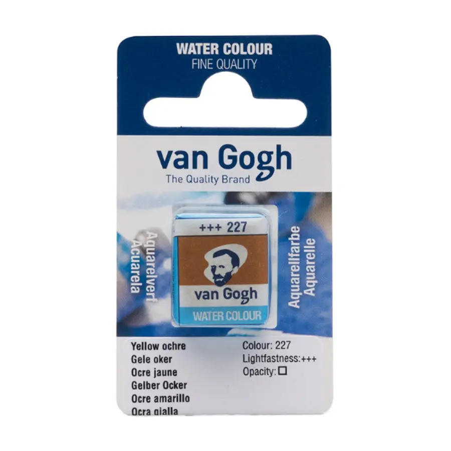 Фарба акварельна Van Gogh (227) Охра жовта кювета Royal Talens (8712079419004)