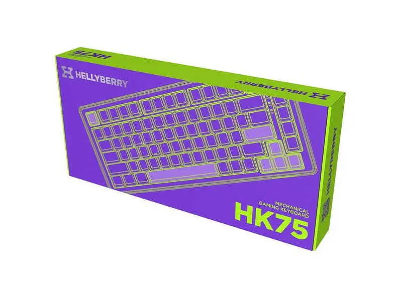 Клавіатура Hator Hellyberry HK75 White-Violet - фото 9