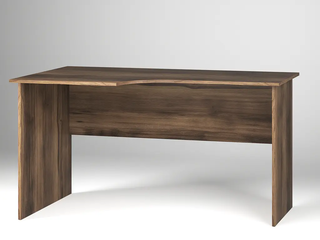 Стол угловой Левый ОП-201 Orange-Line 1400х840/600х750 Дуб Барокко ристретто - фото 2