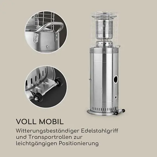 Газовый обогреватель Blumfeldt Heatwave 10 кВт (10035957) - фото 3