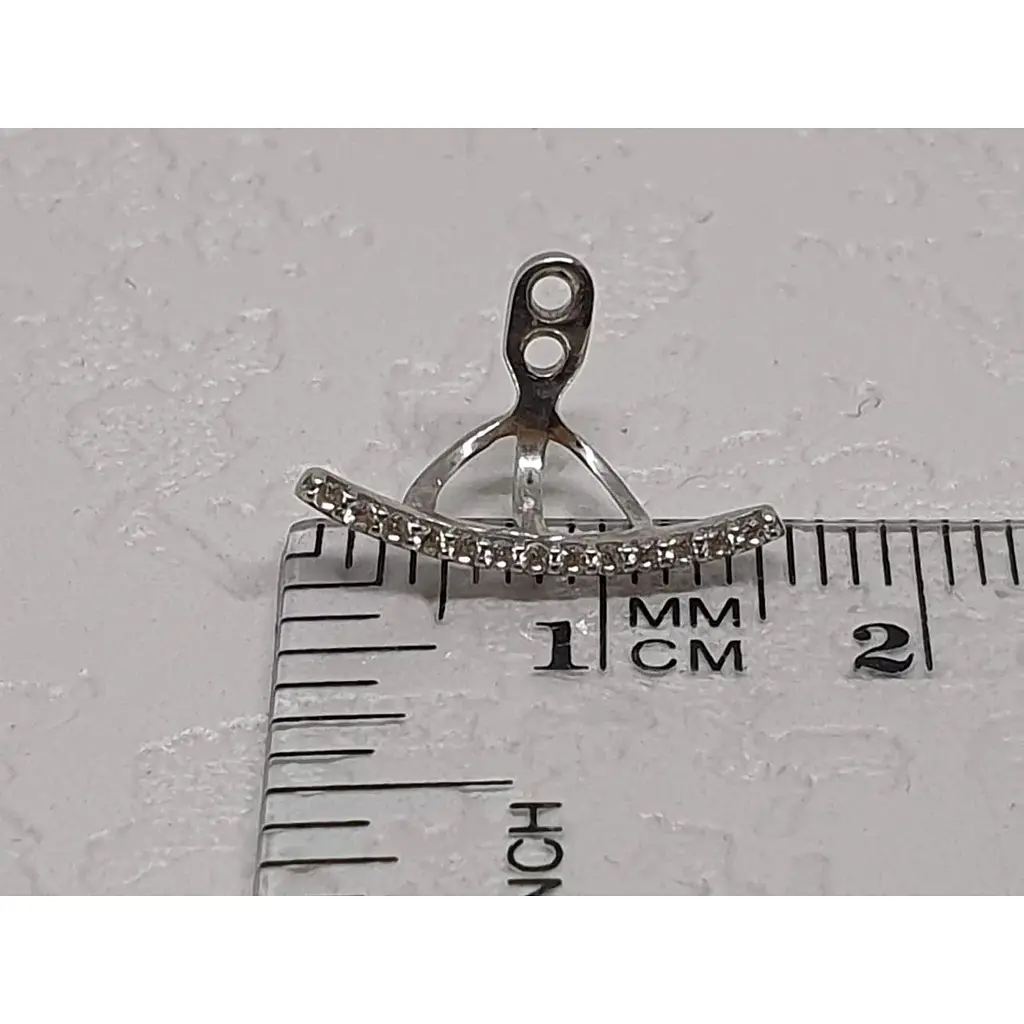 Серебряные пуссеты Qvaliz с фианитами. 90200986 - фото 4