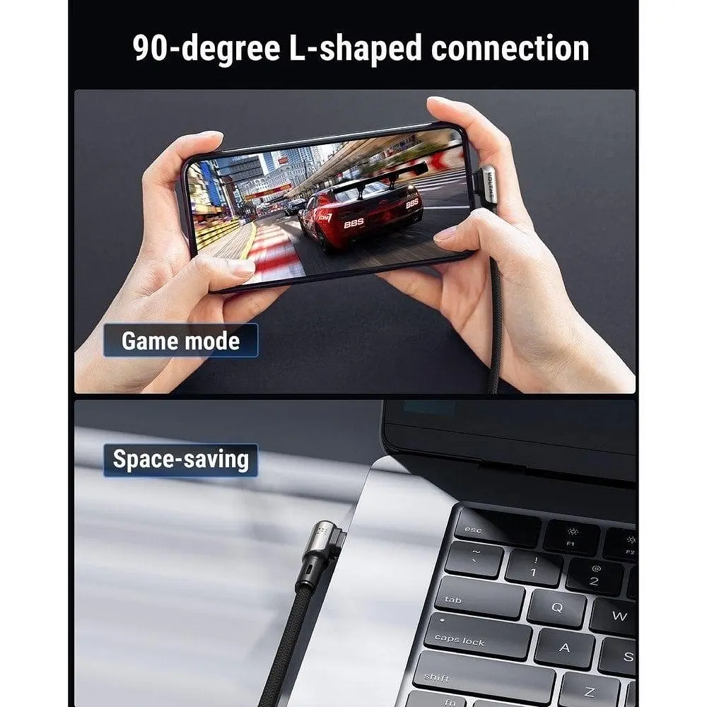 Кабель Voltme Powerlink Stark Usb-A To Usb-C Чорний: 2 М: 60 Вт - фото 3