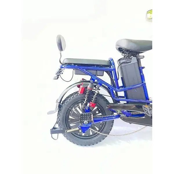 Электровелосипед Minako Monster Pro 16" 1000W 60V 30Ah гидравлические тормоза синий - фото 6