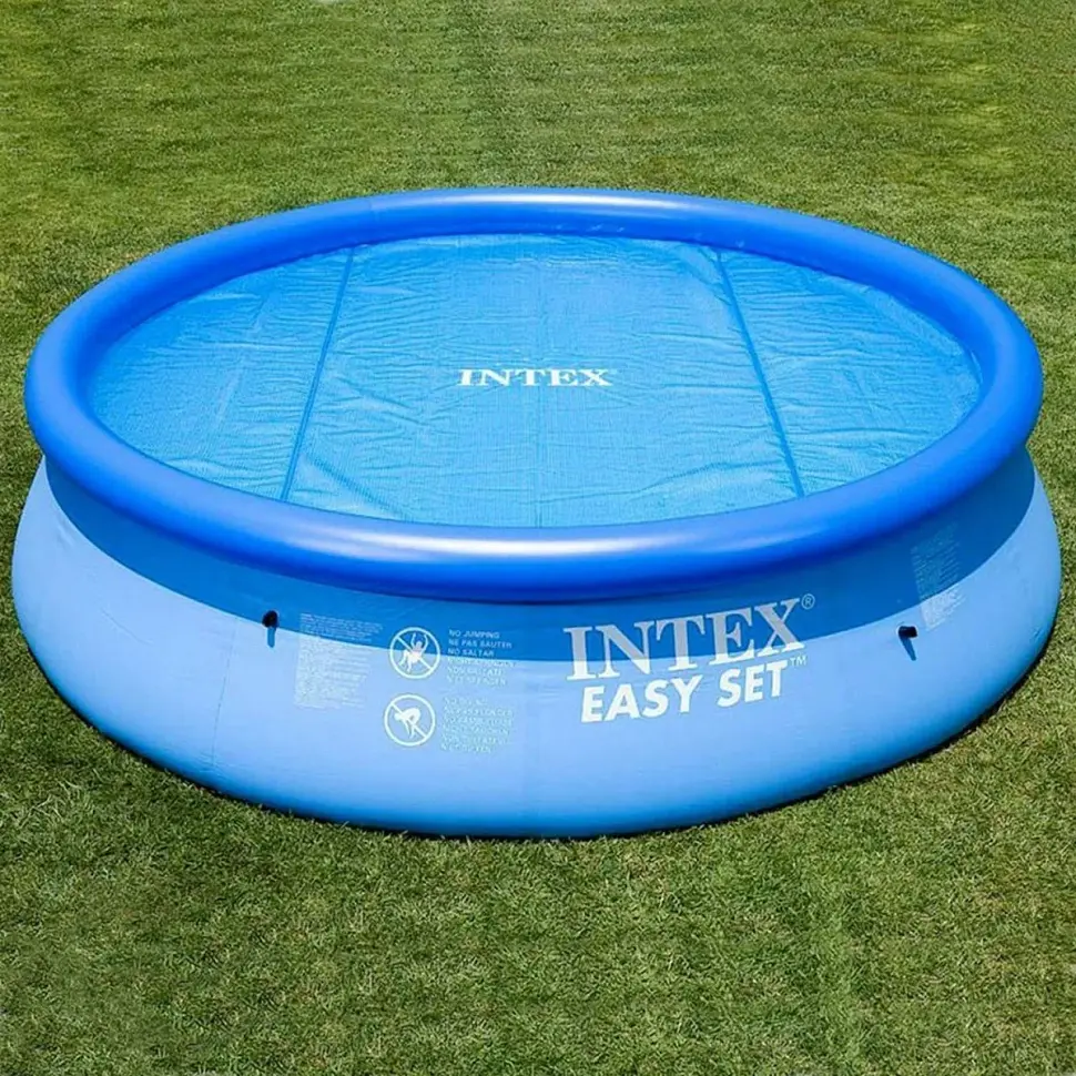 Теплозберігаюче покриття (солярна плівка) для басейну Intex 28013 діаметр 448 см - фото 9