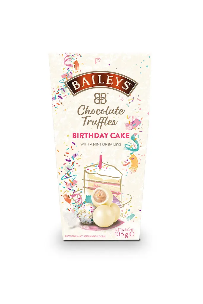 Шоколадні цукерки Baileys Birthday Cake Liqueur Truffles 135г - фото 3