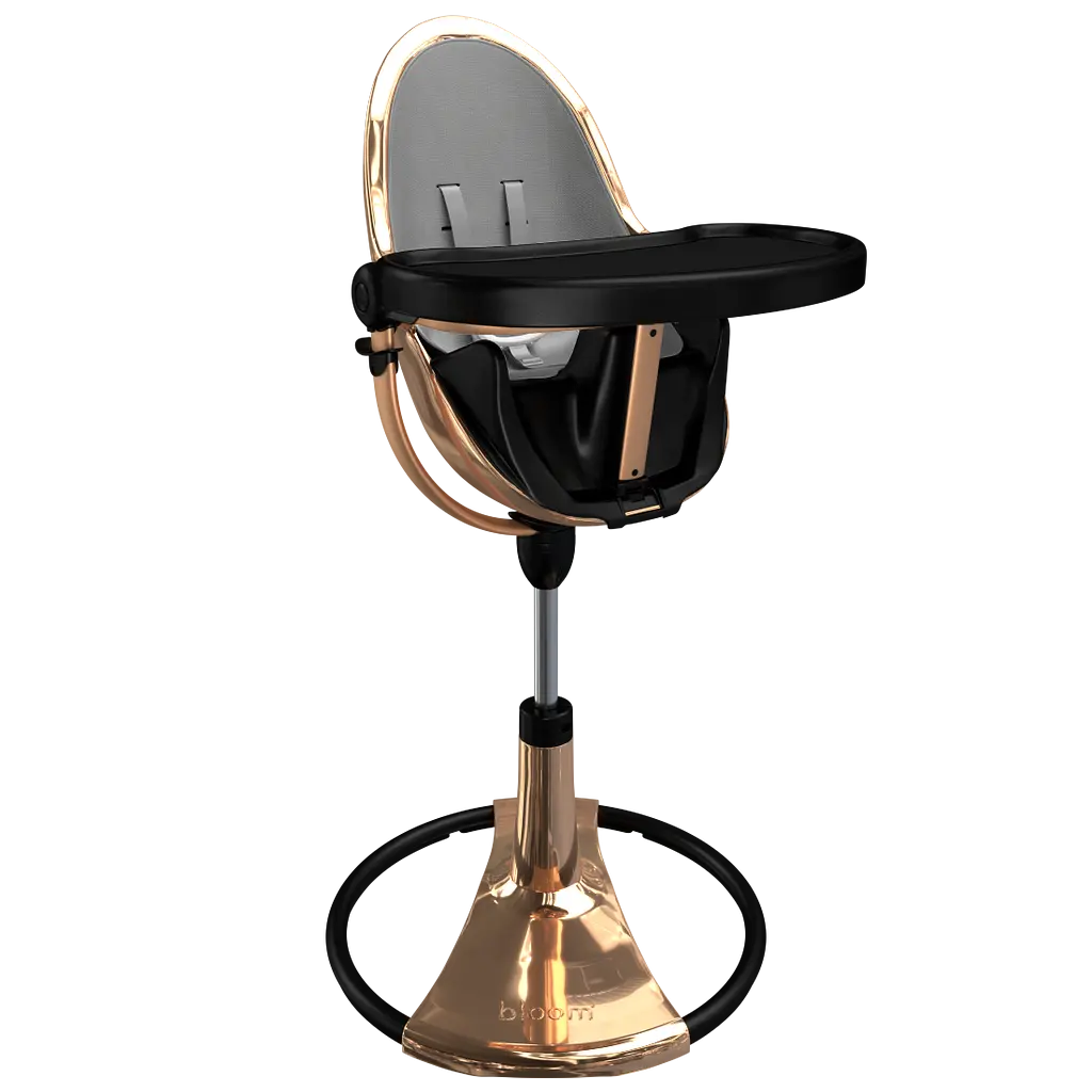 Стульчик для кормления Bloom Fresco Rose gold/Snakeskin grey (U10515-GRB\E10516-SSG) - фото 2