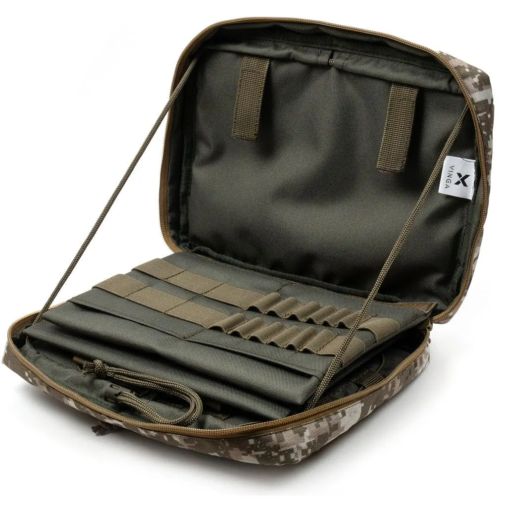 Чохол до планшета Vinga Tactical Military universal 10-11" MOLLE, Oxford 600D, pixel (VTB11UTMOP) - фото 3