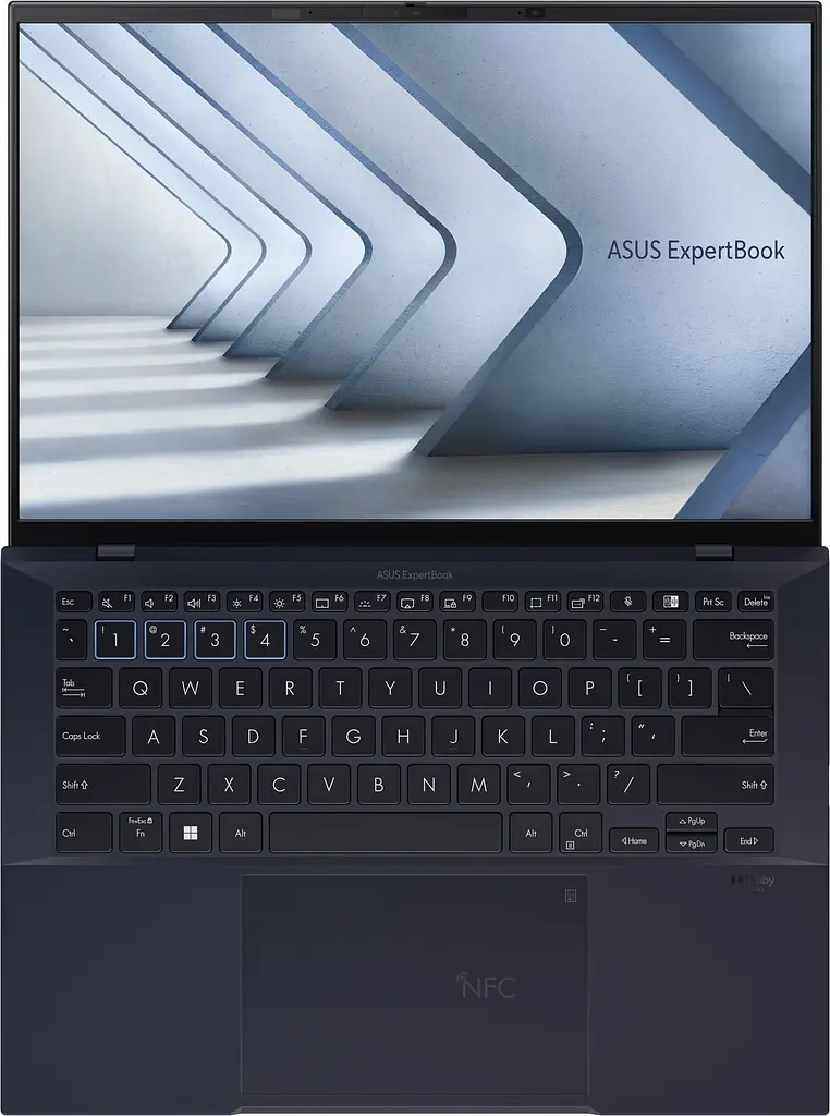 Ноутбук ASUS Expertbook B9 B9403CVAR-KM0693 14' WQXGA+ OLED, Intel Ultra 7 150U, 32GB, F1TB, UMA, NoOS, Чорний (90NX05W1-M00YN0) - фото 3