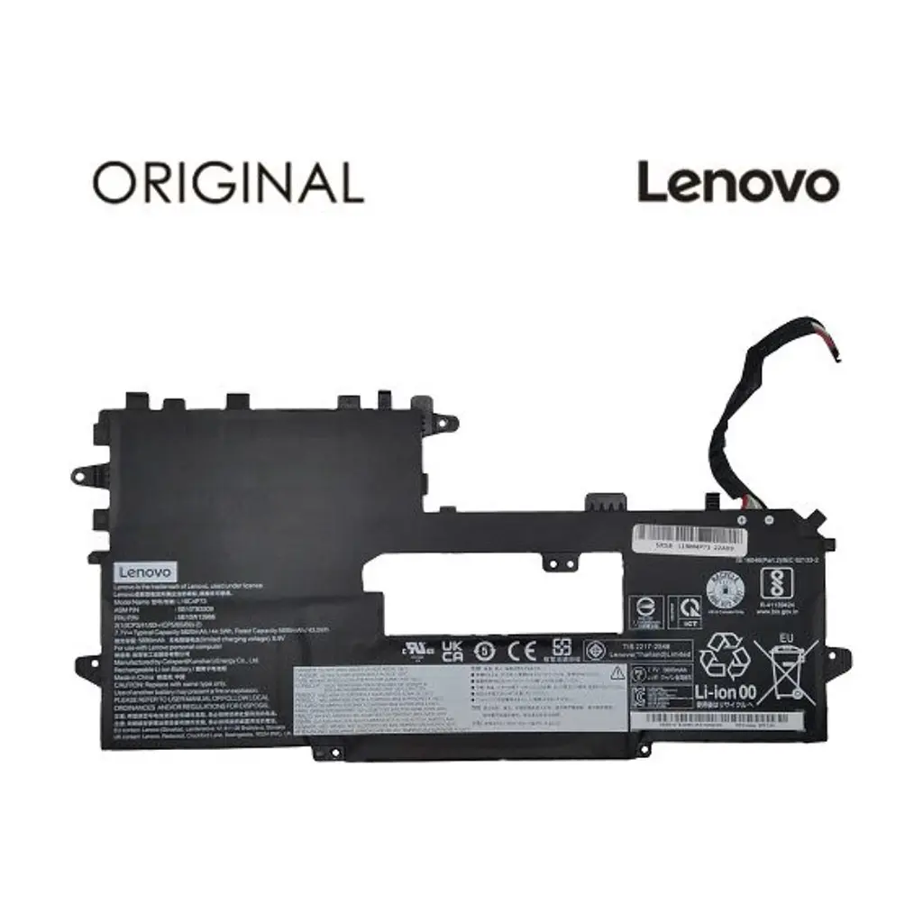 Акумулятор до ноутбука Lenovo ThinkPad X1 Titanium Gen 1 13.5" (L19M4P73) 7.72V 44.5Wh (NB481361)