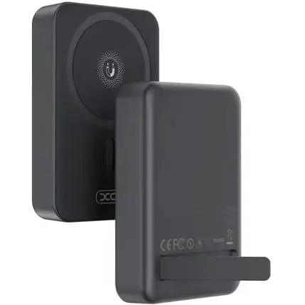 Внешний аккумулятор XO PR231 magnetic 15W 10000mAh магнитный черный 6920680851454 - фото 2