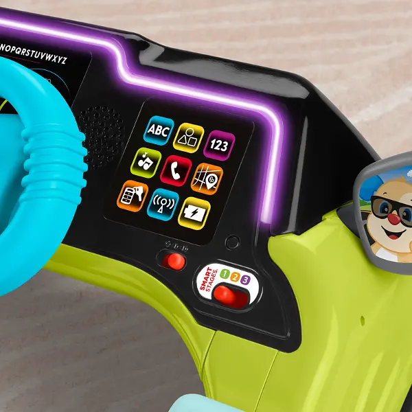 Интерактивный руль Fisher-Price Маленький водитель с технологией Smart Stages - фото 2