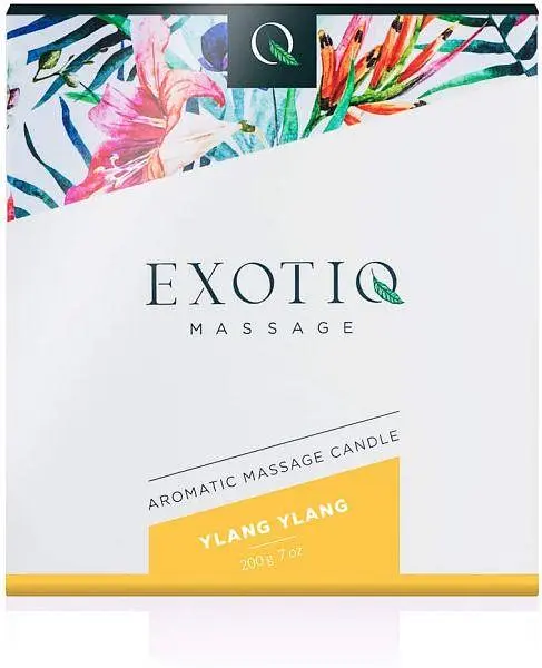 Масажна Свічка Exotiq Massage Candle Ylang Ylang 200g - фото 4