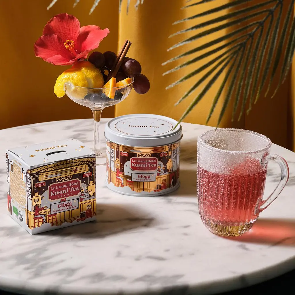 Чай травяной Kusmi Tea Glogg органический 60 г (20 шт. х 3 г) - фото 2