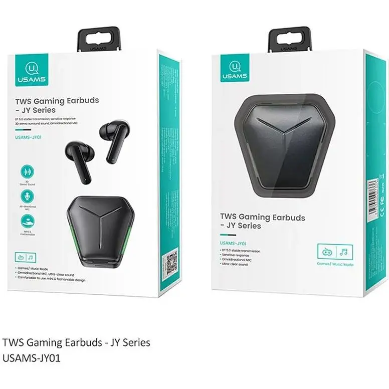 Наушники Bluetooth Usams TWS Gaming Earbuds JY Series - фото 2