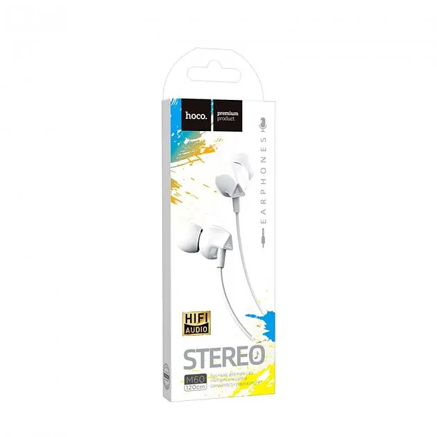 Навушники Hoco M60 Perfect Sound [White] [67208] - фото 3