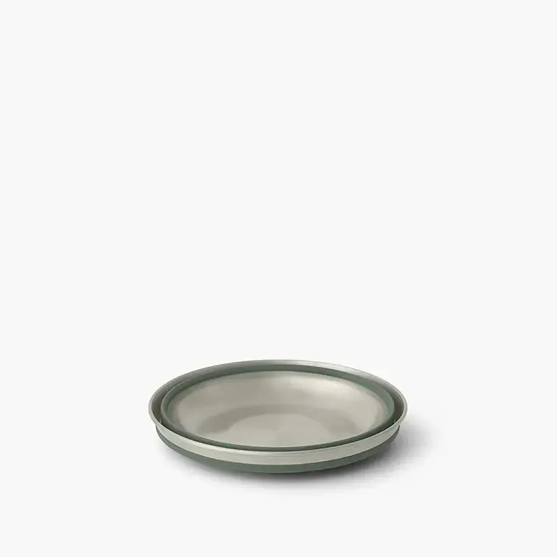 Миска складна Sea To Summit Detour Stainless Steel Collapsible Bowl L Laurel Wreath Green (1033-STS ACK039011-062008) - фото 2