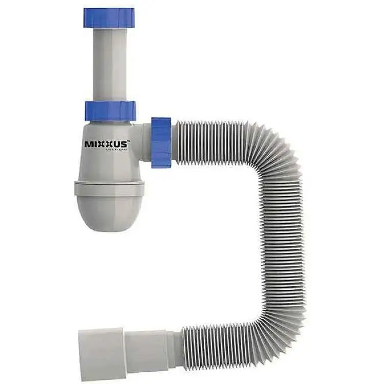 Сифон MIXXUS для умивальника без випуску 32*40/50 SU-04-A 1 1/4"x32