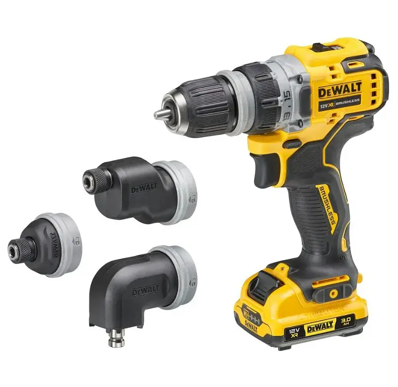 Дриль-шуруповерт акумуляторний DeWalt з АКБ та ЗУ DCD703L2T - фото 4