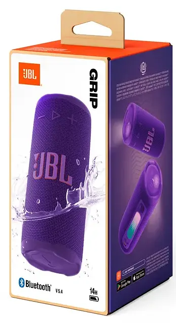 Портативна акустика JBL Grip фіолетовий (JBLGRIPPUR) (7163527) - фото 8