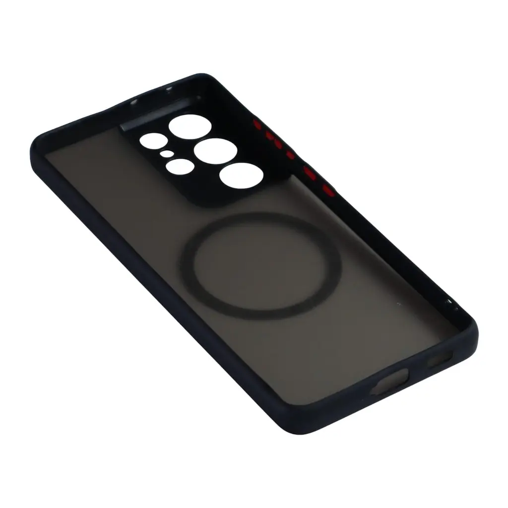 Магнітний чохол XON PhoneCase Magnetic для Samsung S21 Ultra (PCMB2121300B 9786) Чорний - фото 3