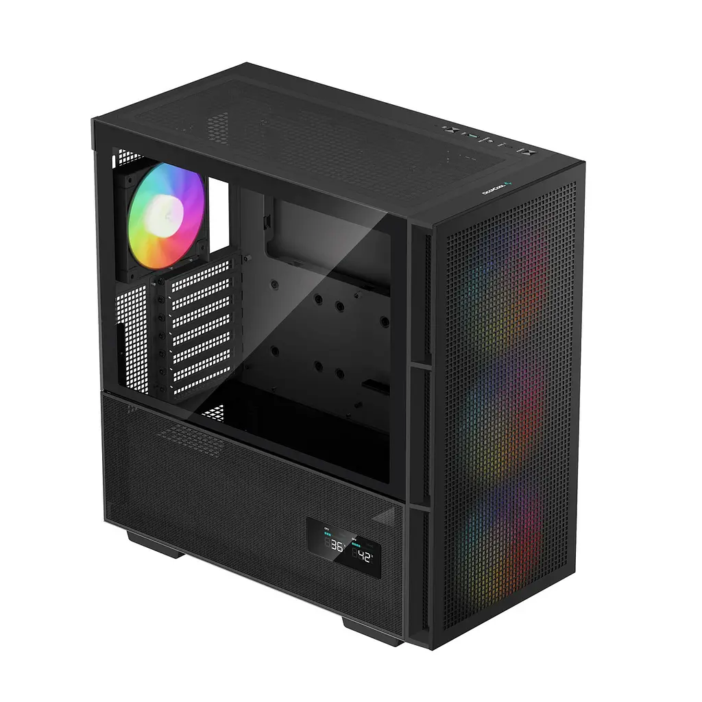 Корпус DeepCool CH560 Digital Чорний (R-CH560-BKAPE4D-G-1) без БЖ