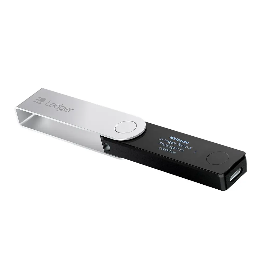 Криптогаманець Ledger Nano X Onyx Black 2024 - фото 2