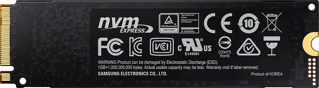 SSD накопичувач Samsung 970 EVO Plus 1 TB [MZ-V7S1T0BW] [81634] - фото 4