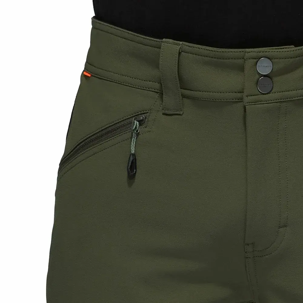 Штани Mammut Zinal Guide SO Hybrid Pants Men 54 Dark Marsh-Black - фото 4