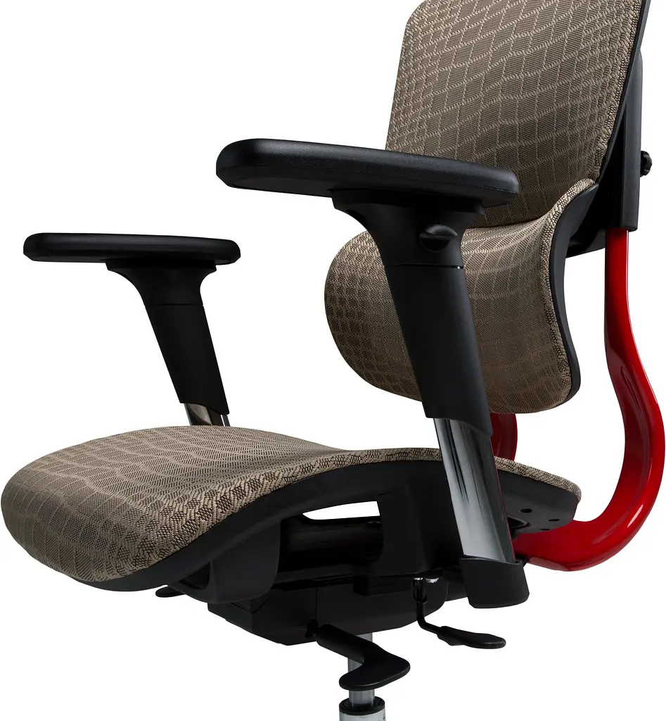 Геймерське крісло GT Racer сіре з червоним (X-626 Gray/Red) - фото 2