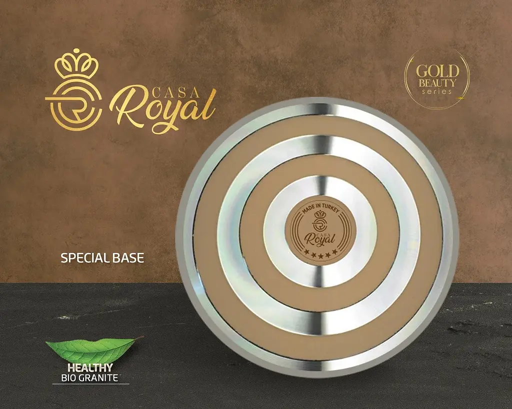 Набір посуду Casa Royal G-UKR 20200 "Bio Granit" Cream 7 предметів - фото 8