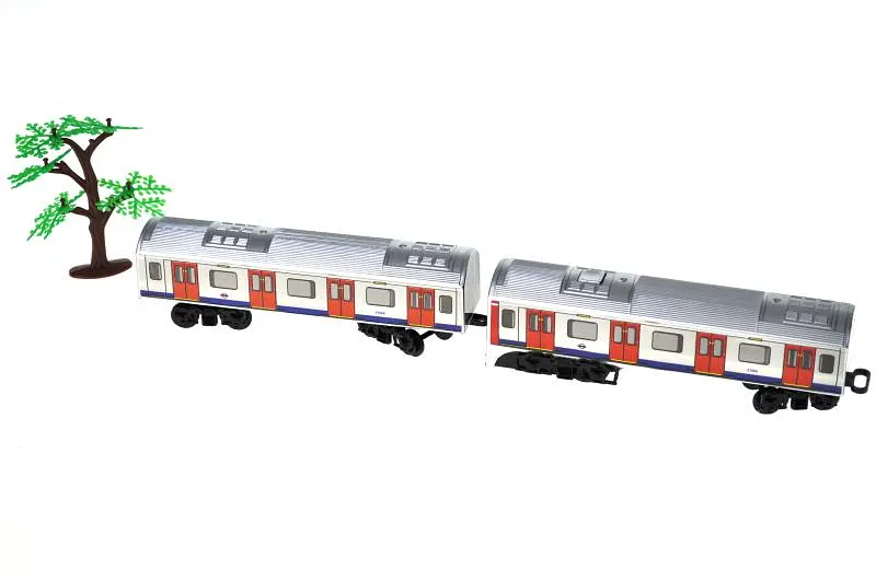 Дитяча залізниця Метро на батарейках Wiky Subway Set JHX5507, в коробці р. 36x6, 5x25 см YG Toys - фото 2