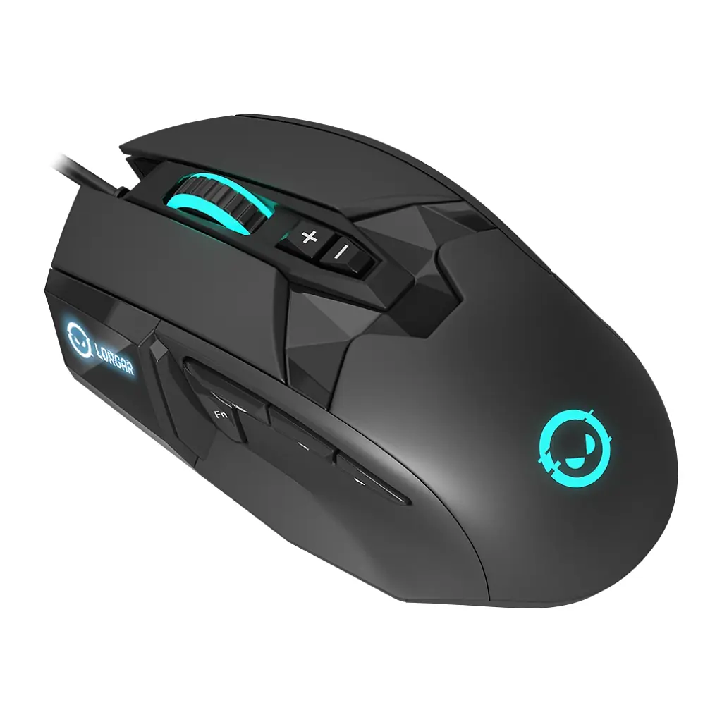 Мишка Lorgar Stricter 579 RGB USB Black (LRG-GMS579) - фото 3