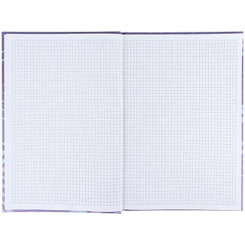 Книга записна Axent Lines А4, 96 аркушів, клітинка, бузкова (8422-583-A) - фото 4