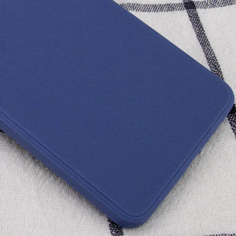 Силиконовый чехол Candy Full Camera для TECNO Spark 10 Pro Синий / Dark Blue - фото 2