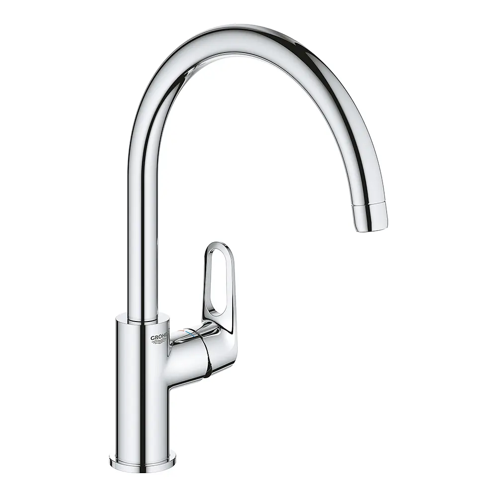 Змішувач для кухні Grohe Bau Flow 31230001, Хром