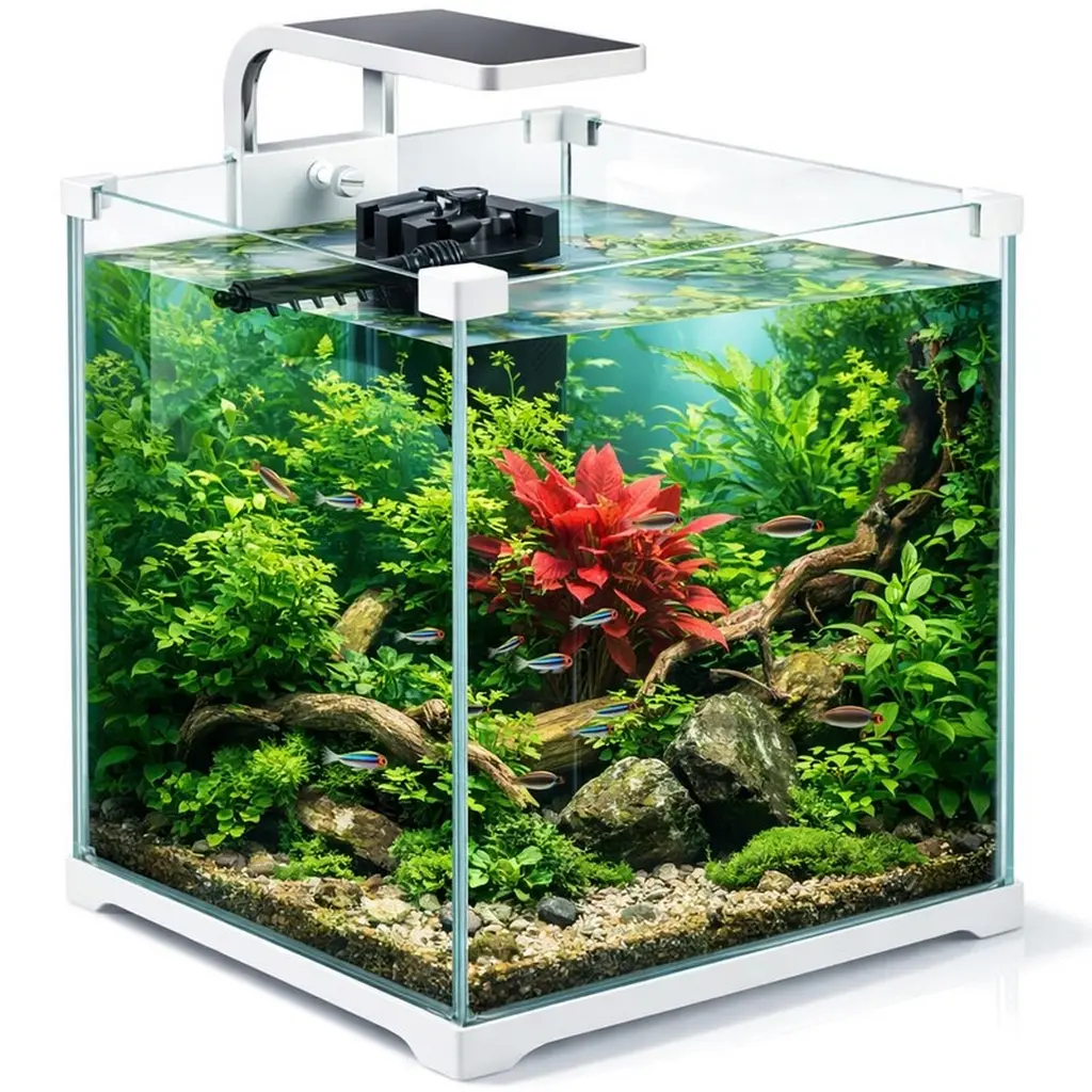 Акваріум, комплект Kruger Meier Shrimp!One Pro 30 білий 15 л 24x25x26.5 см - фото 3