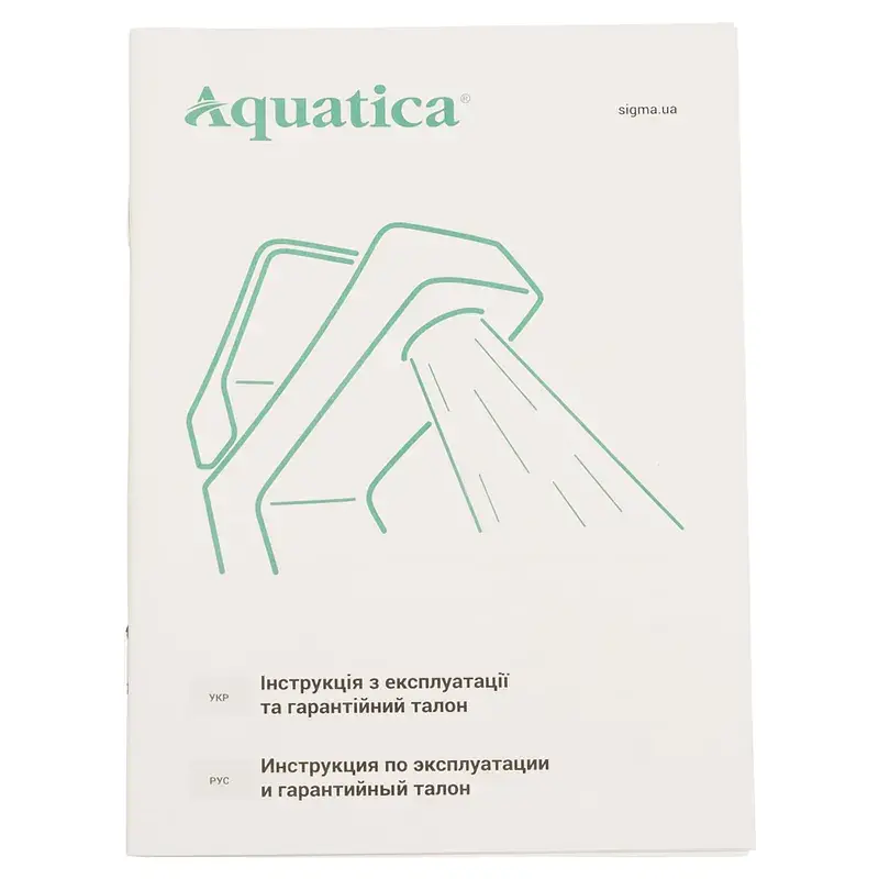 Змішувач s55 Ø40 для раковини литий на шпильці AQUATICA (9755000) - фото 8