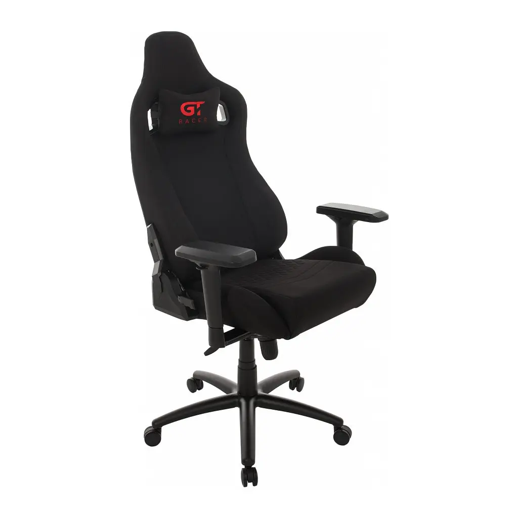 Крісло ігрове GT Racer X-0712 Shadow Black - фото 4