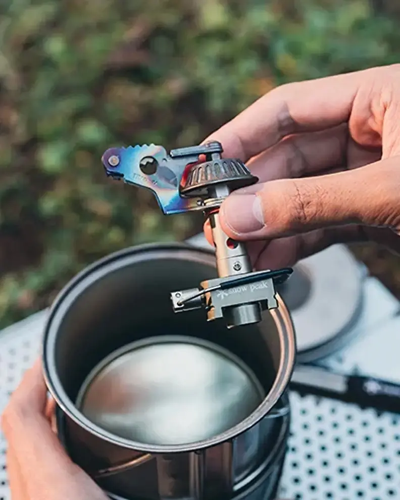 Газовая горелка Snow Peak LiteMax Titanium Stove - фото 6