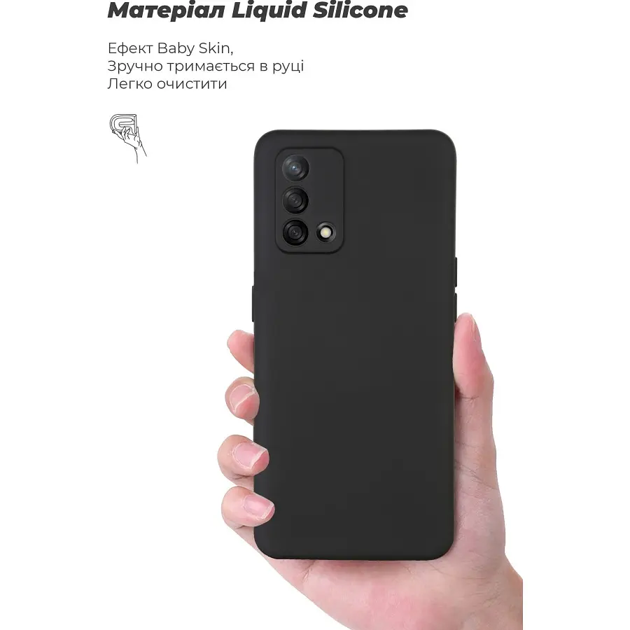 Чехол Armorstandart Icon Case для Oppo A74 Black [ARM59549] [78852] - фото 2
