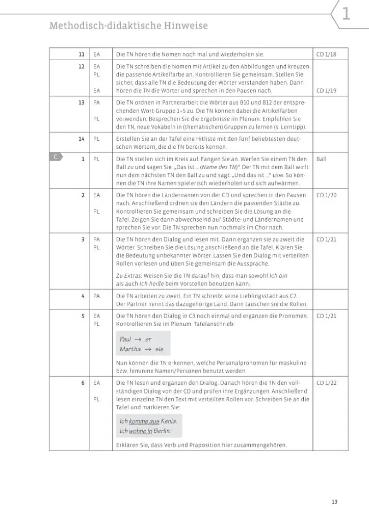 Starten wir! A1. Lehrerhandbuch - фото 12