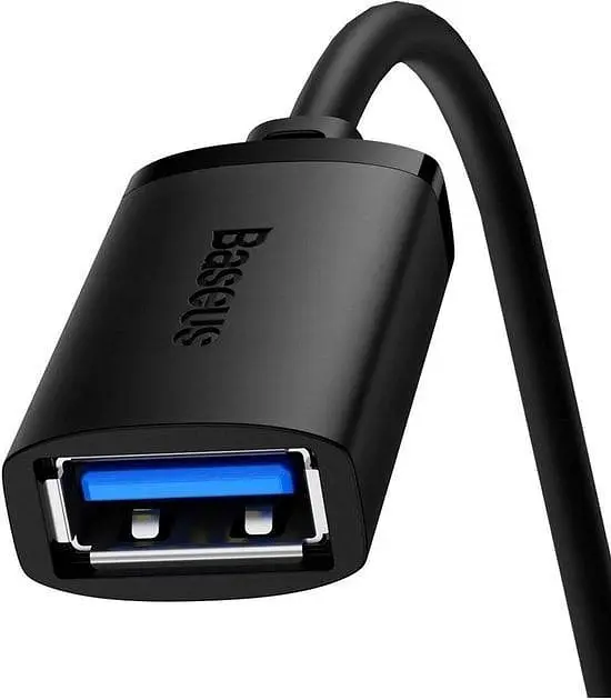 Подовжувач Usb адаптер мама тато Baseus AirJoy Series USB male to USB female 50 см - фото 4
