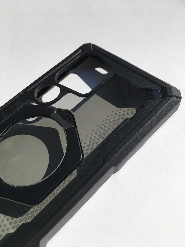 Оригінальний протиударний чохол для Samsung Galaxy S25 Ultra UAG Plasma XTE MagSafe Black 214467114097 (S938) з підставкою - фото 5