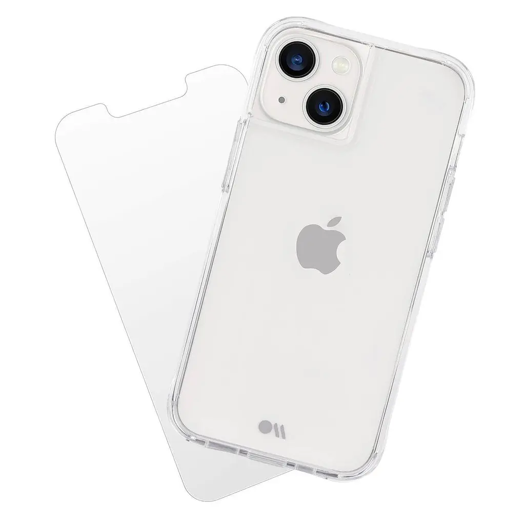 Чохол прозорий Tough Protection Pack та скло CM046826 для iPhone 13 (6.1") Clear - фото 3